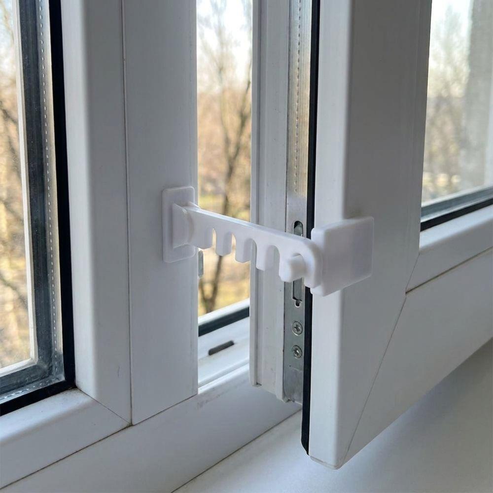 5 Gears Window Opening Limiter 3D Printed Child Safety Window Lock Apartment Balcony