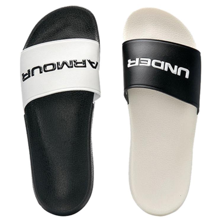 Under Armour Core Remix Slides 'White Black' 3021282-103