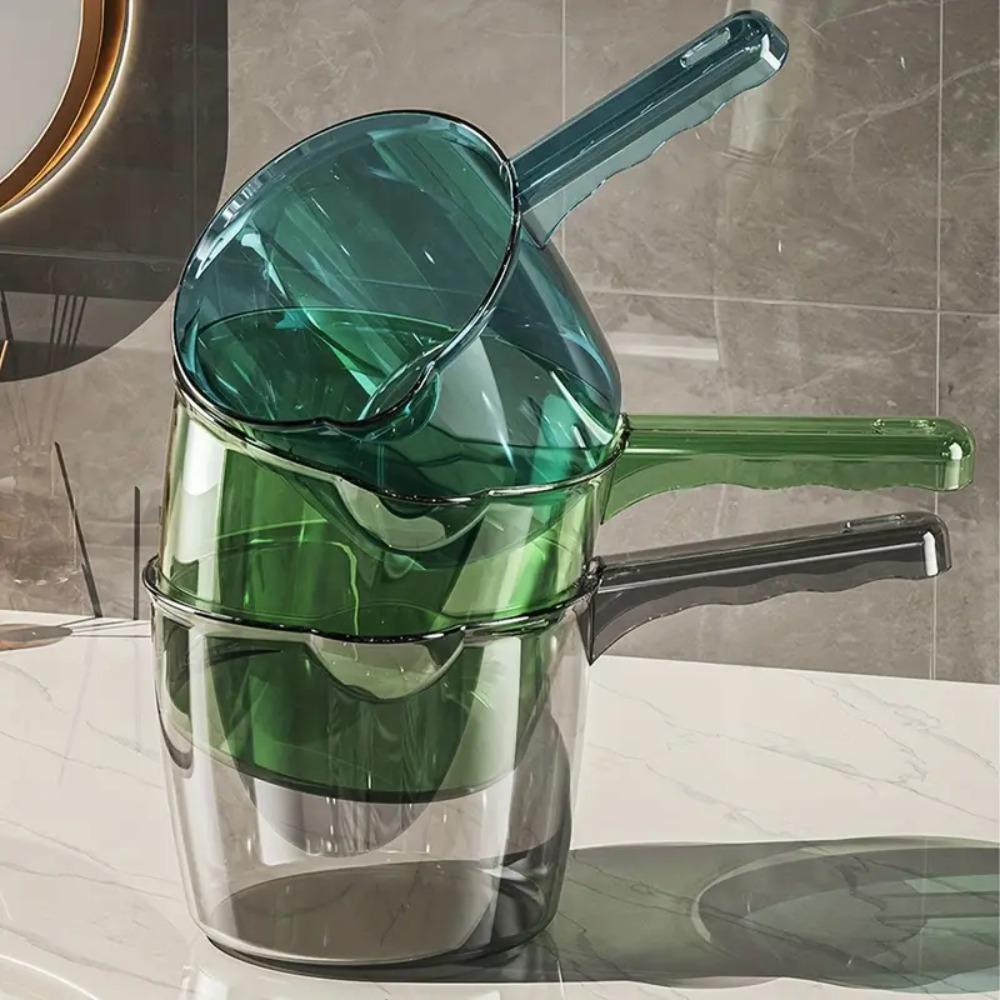 Thicken Transparent Water Scoops Multi-purpose Bathroom Water Spoon Water Ladle  Kitchen