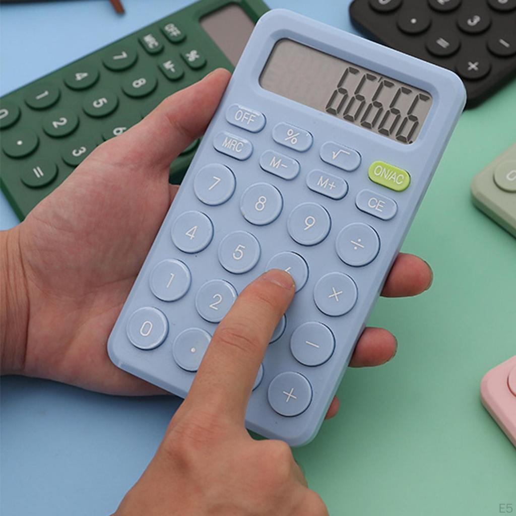 Calculator Cute Simple School Stationery Electronic for Preschool Kindergarten Primary