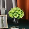 Flower Balls Bouquet Silk Cloth Simulation Bouquet Prop for Car Auditorium Hall Decoration Green