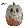 Textured Wood Craft Ornaments Halloween Wooden Ornaments, Distressed Pumpkin/Cat Decorations, Desktop & Wall Premium Solid Art Decors for Autumn