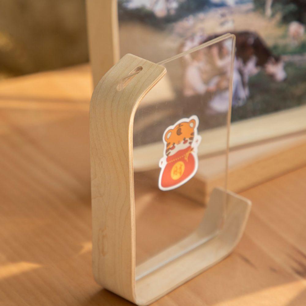 DIY Double-side Photo Frame Clear Picture Display Frame Acrylic Photo Frame Calendar Display