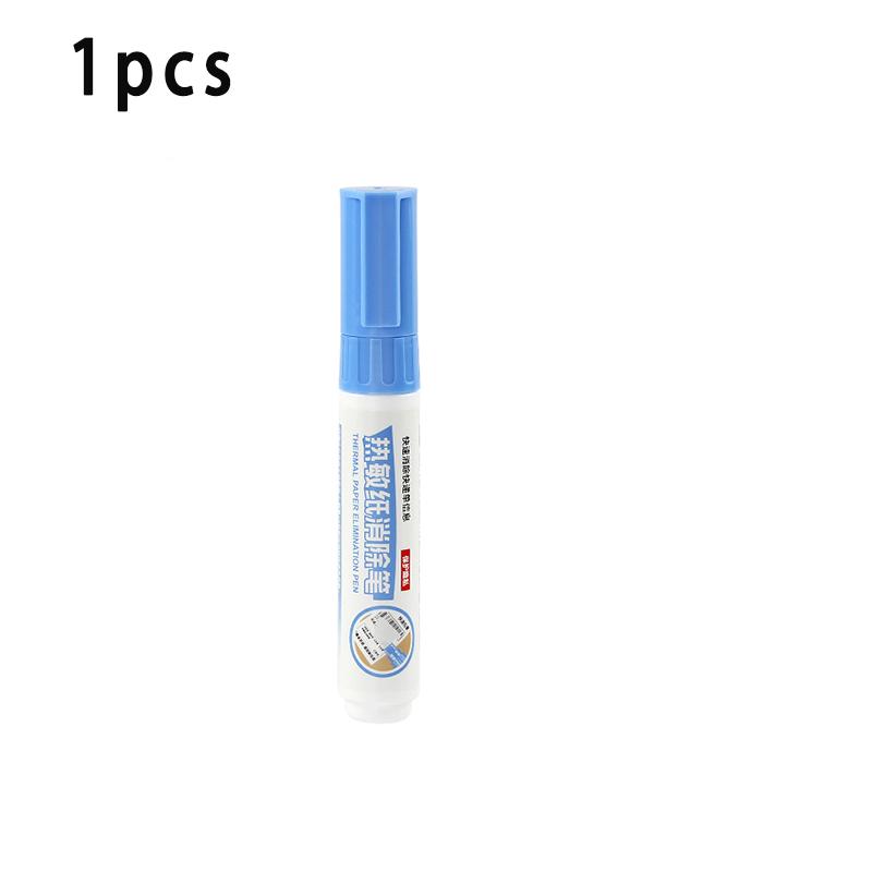 

1/3-Pack Thermal Paper Eraser Pen, Express Smudger, Ready to Use, Portable Quick-Drying Privacy Ink Cover-Up Liquid, Eraser Tool