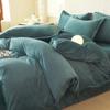 Warm Velvet Duvet Cover Skin-friendly Quilt Cover Solid Color Comforter Cover Home Bedding housse de couette (No Pillowcase)