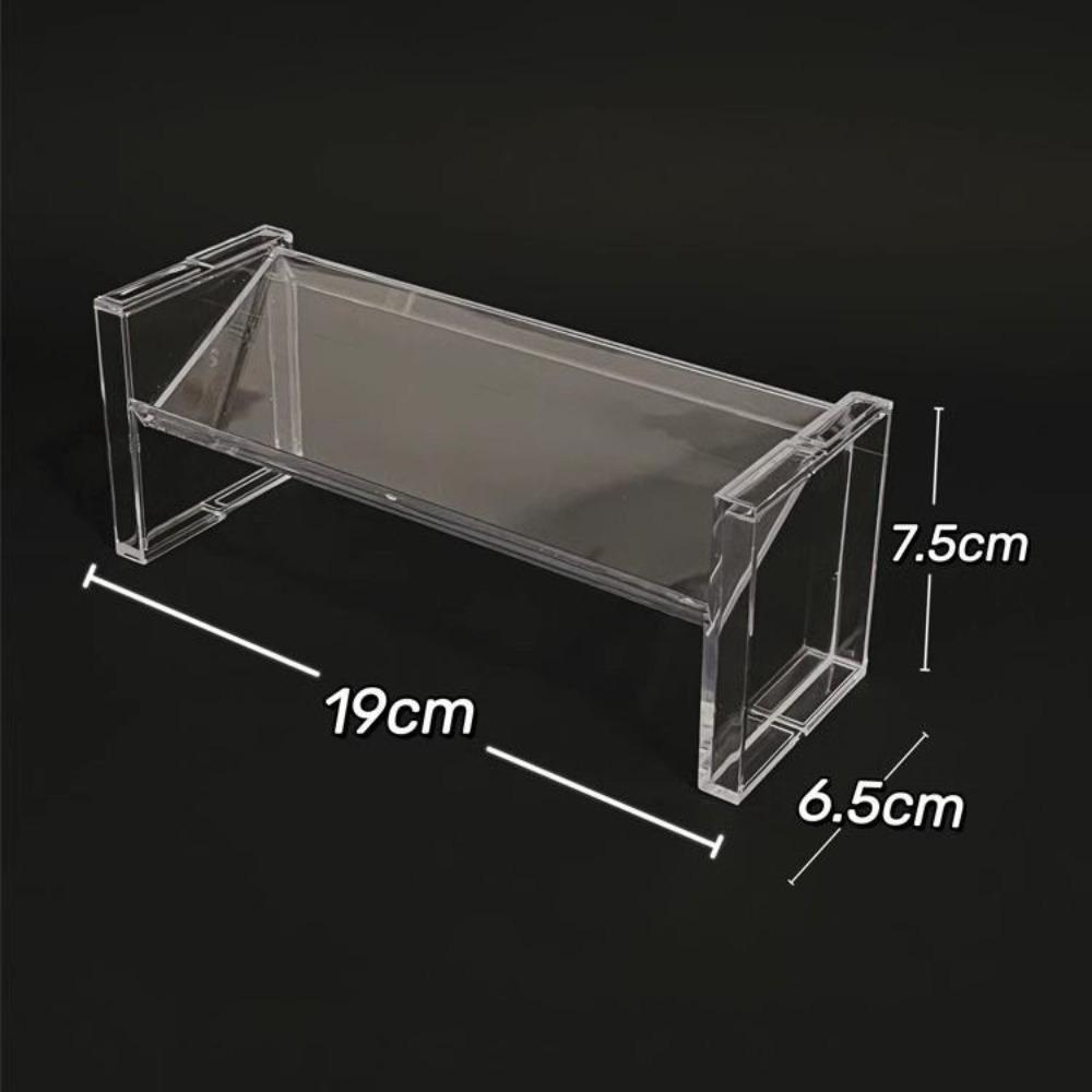 Transparent Desktop Display Rack Stackable Organizing Rack  Handmade Paper Cup Cake