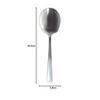 Nakao Lilac Service Spoon 20.5cm Commercial Use Made Japan