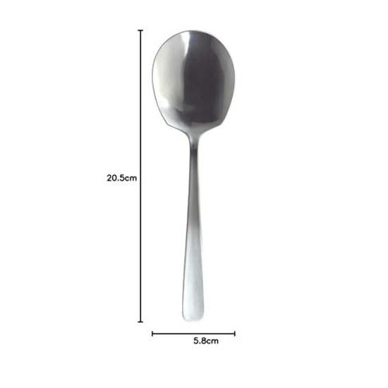 Nakao Lilac Service Spoon 20.5cm Commercial Use Made Japan