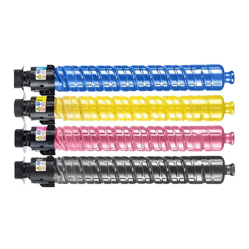 Juego de Cartuchos de Tóner Genéricos de 4 Colores para Ricoh MP C3001/C3501
