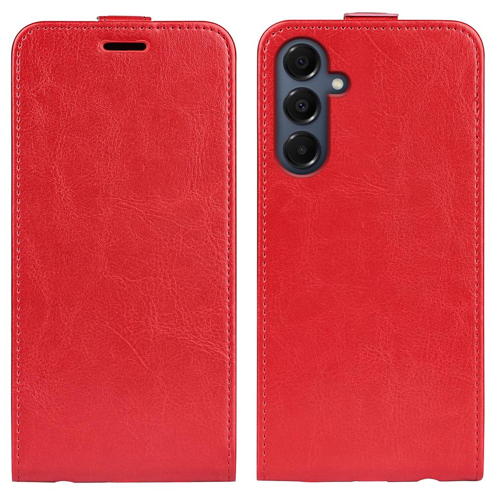 For Samsung Galaxy A17 Case with Card Slots Vertical Flip Leather Phone Cover