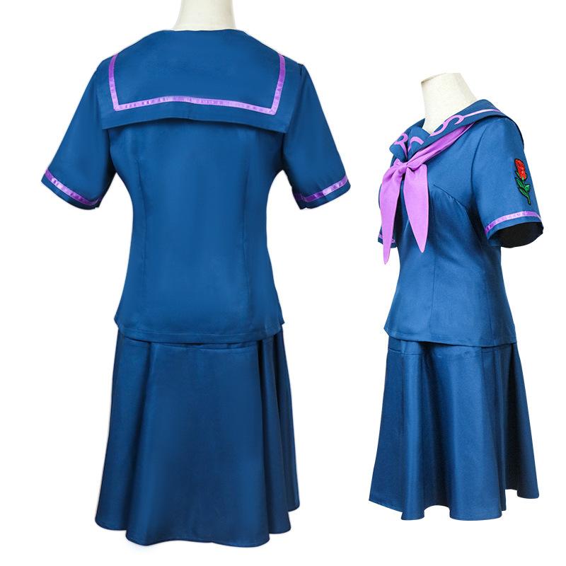 Comic Anime JoJo's Bizarre Adventure Yamagishi Yukako Cosplay Sexy Ms. JK Uniform Halloween Costumes Skirt