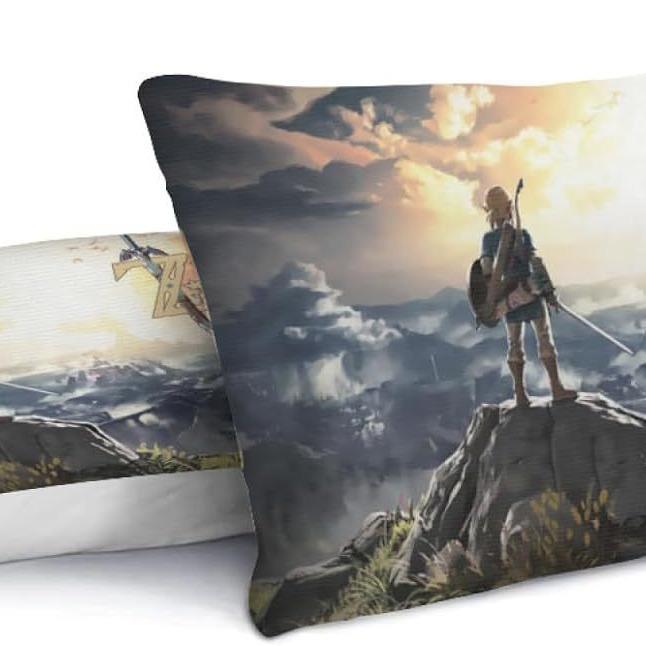 Home Textile Bed Three-Piece Zelda Game Digital Printing Quilt Pillowcase Bedding