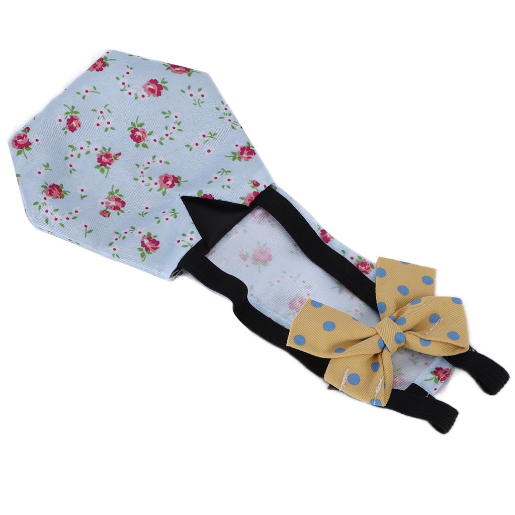 Pet Chicken Duck Diapers Waterproof Breathable Goose Clothes Diaper with Bow for Poultry
