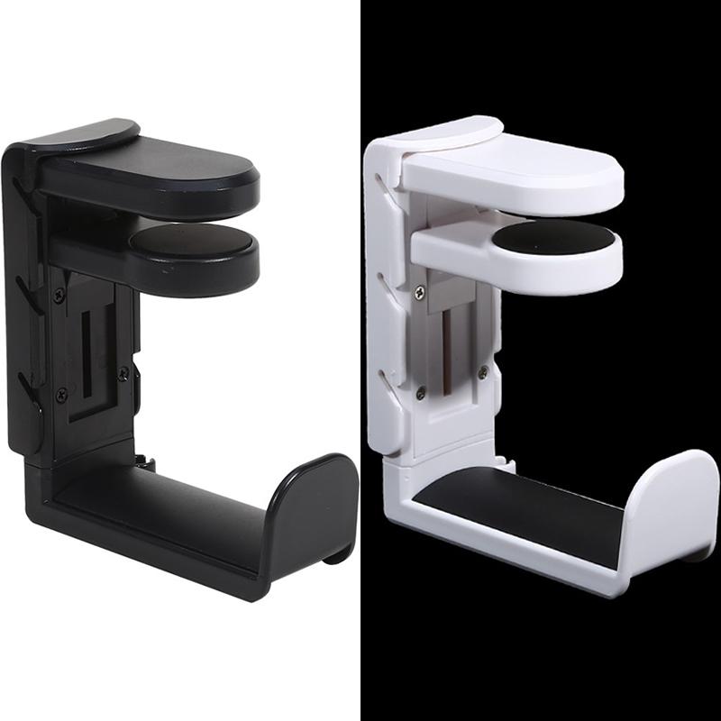 Adjustable Desk Gaming Headphone Stand 1/2/4PCS With Edge Hook Gamepad Headset Hanger Rotation Support Earphone Holder