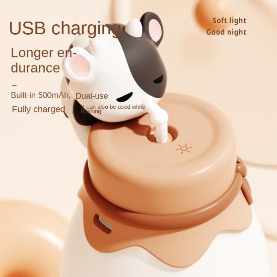 2023 High Quality Small Night Light Emitting Decoration Room Bedroom Warm Bedside Girl Gift Children Gift Pat Night Light