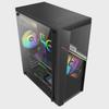 Carcasă pentru PC de gaming răcită cu apă, personalizată, transparentă, pentru desktop, Lingzhi, pentru desktop, transparentă și personalizată