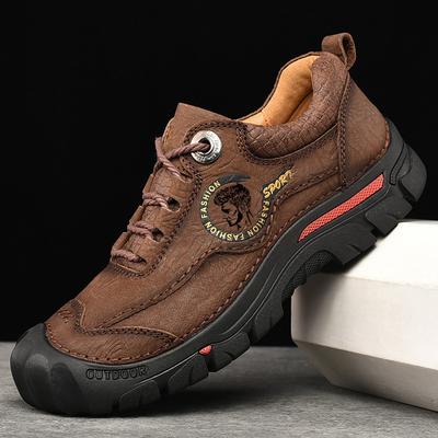 Outdoor Camping Wandern Schuhe Männer Echtes Leder Sport Turnschuhe Mann Reise Casual Schuhe Freizeit Wandern Klettern männer Schuhe