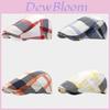 Checkered Beret Hat For Fall With Sun Protection And Breathability For Casual Outdoor Use