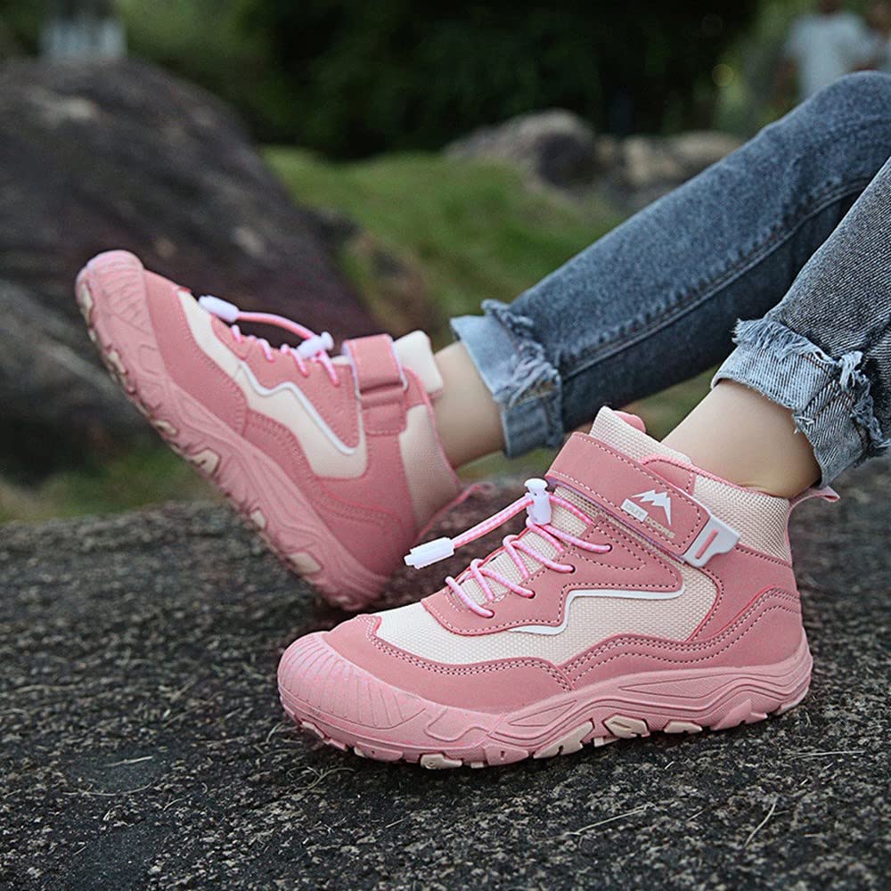 Outdoor shoes for boys and trekking hiking athletic [Yuanli] girls, shoes, shoes, kids' shoes, children's shoes, lightweight, breathable, non-slip,
