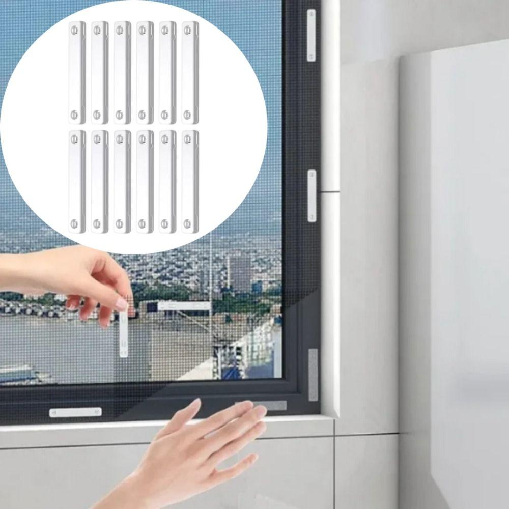 Magnetic Magnetic Window Screen Clip Rust-proof Magnetic Strips  Mosquito Net Windows