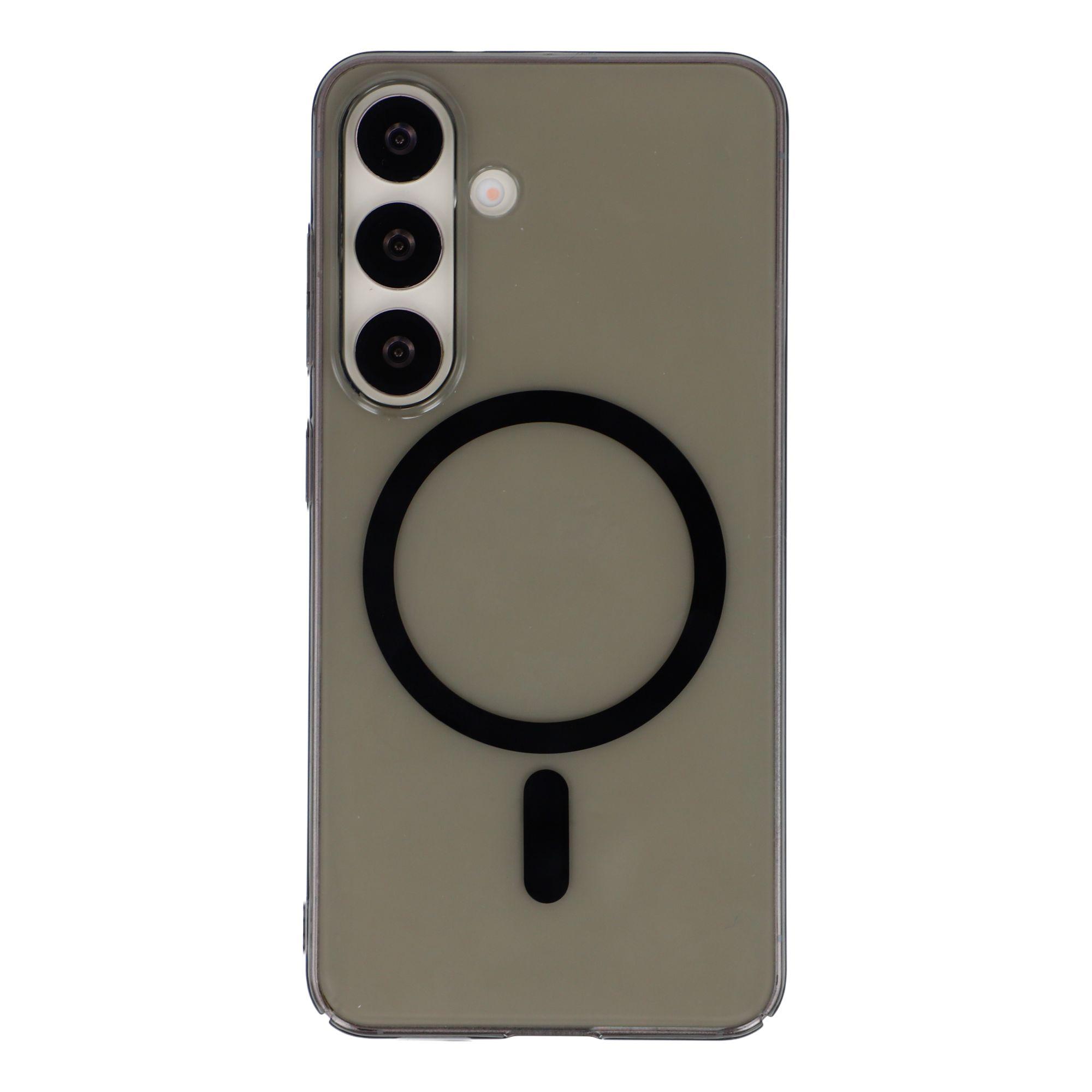 

For Samsung Galaxy S25+ Crystal Clear Magnetic Case Hard PC Phone Cover