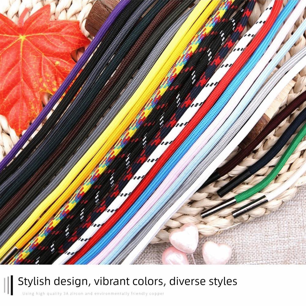 140cm Waistband Drawstring Colorful Lazy Pants Drawstring  Pants Fastening Accessories