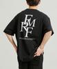 FRAME OFF Classic Logo Short Sleeve T-Shirt - Black