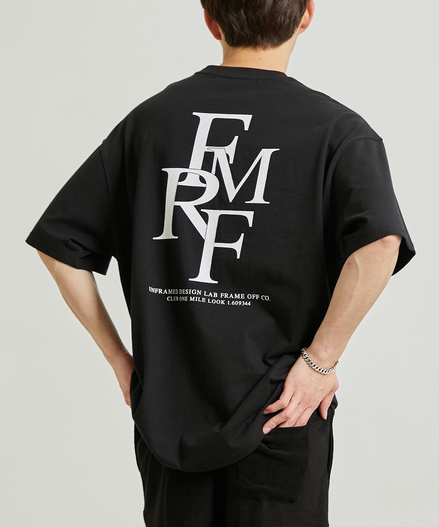 Frame Off Classic Logo Short Sleeve T-Shirt - Black Black_S