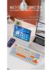 Free Wolf M87 Dual-Mode Wireless Bluetooth Silent Gaming Keyboard with Russian Keys
