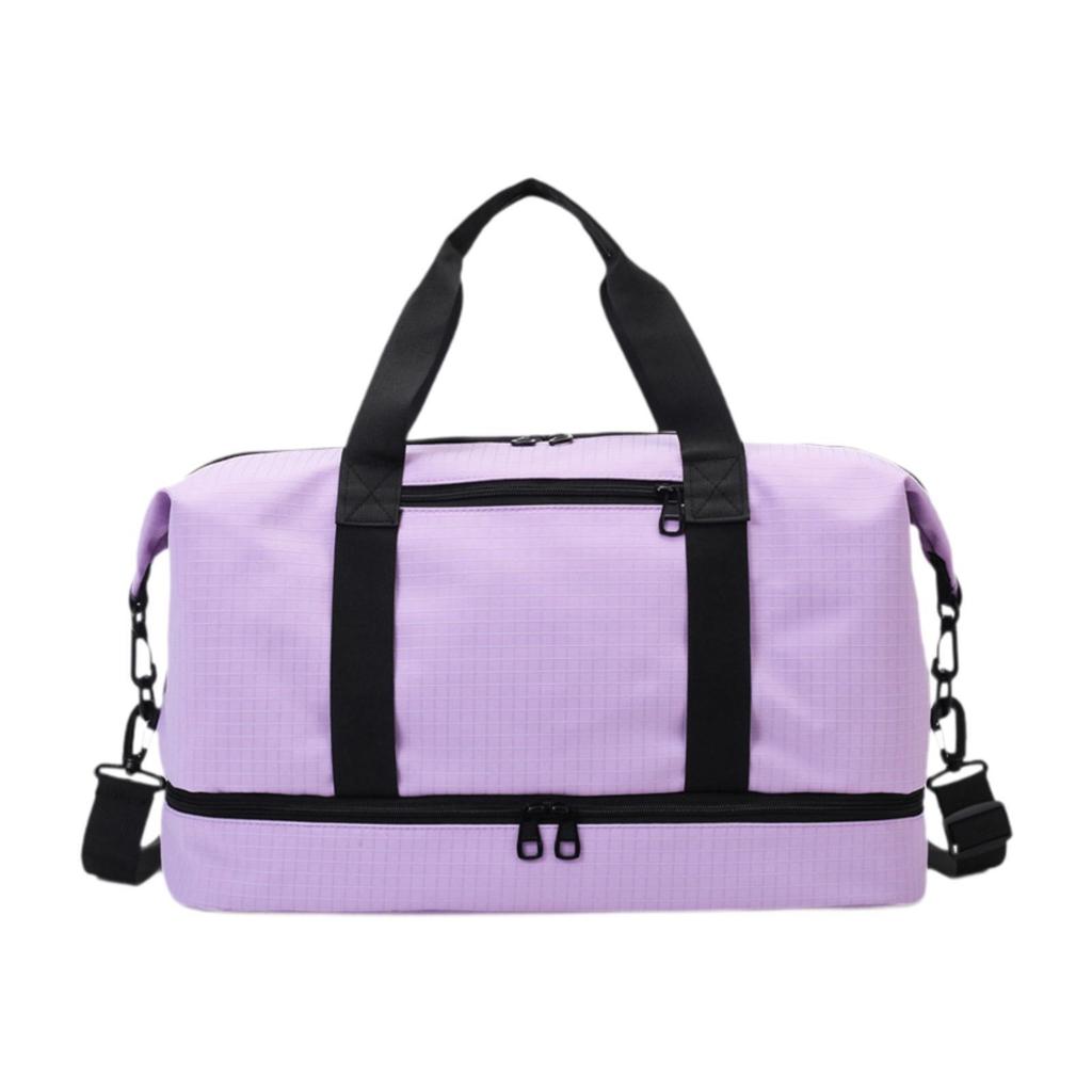 Mini Duffel Bag Waterproof Portable Oxford Cloth Shoulder Bag Tote Airlines Gym Bag for Outdoor Women Men Holiday Camping Hiking
