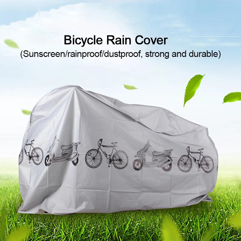 Bicycle Cover Motorcycle Rain Cover Outdoor Protection Waterproof Dustproof Anti-UV MTB Bike Cover All Seasons Bike Accessories