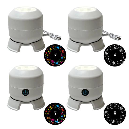 Rotating Projection Lamp Underwater Ocean Projector Light with Dynamic Rotation And Adjustable Brightness Multi-Angle Base Mood Light for Indoor