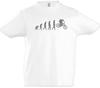 Bycycle Evolution Boys Kids Boys T-Shirt Fun Driver Darwin Sports Cycling Cyclist