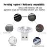 Portable Car Type-C USB Ambient Light Mini LED Decorative Atmosphere Lamps for Car Interior Environment Computer Light Plug Play