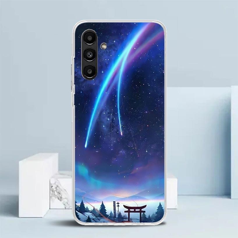 Anime Aesthetic Scenery Cover for Samsung Galaxy A17 A37 A57 A16 A26 A36 A56 A15 A14 A55 Phone Case A13 A53 A25 A35 A24 A34 A23