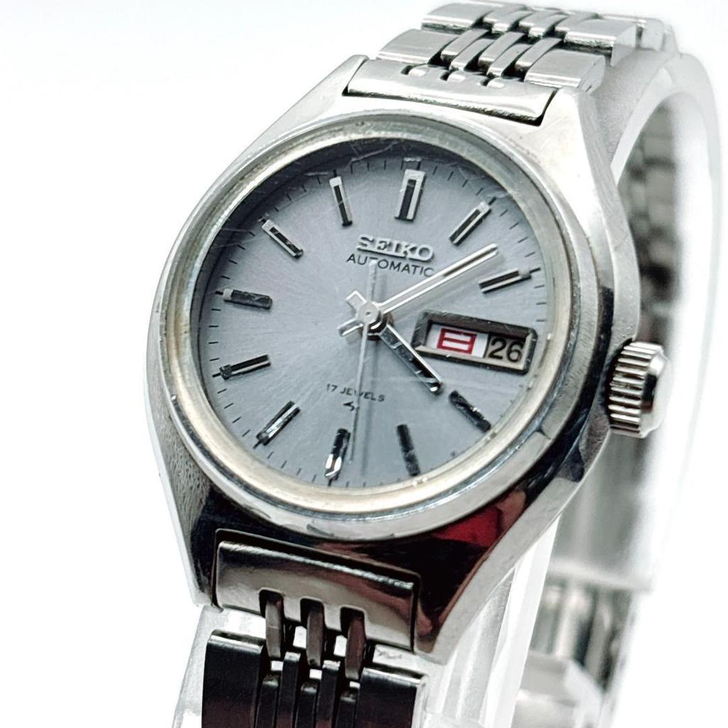 Used Current condition SEIKO 2206-0060 Ladies watch Vintage automatic winding
