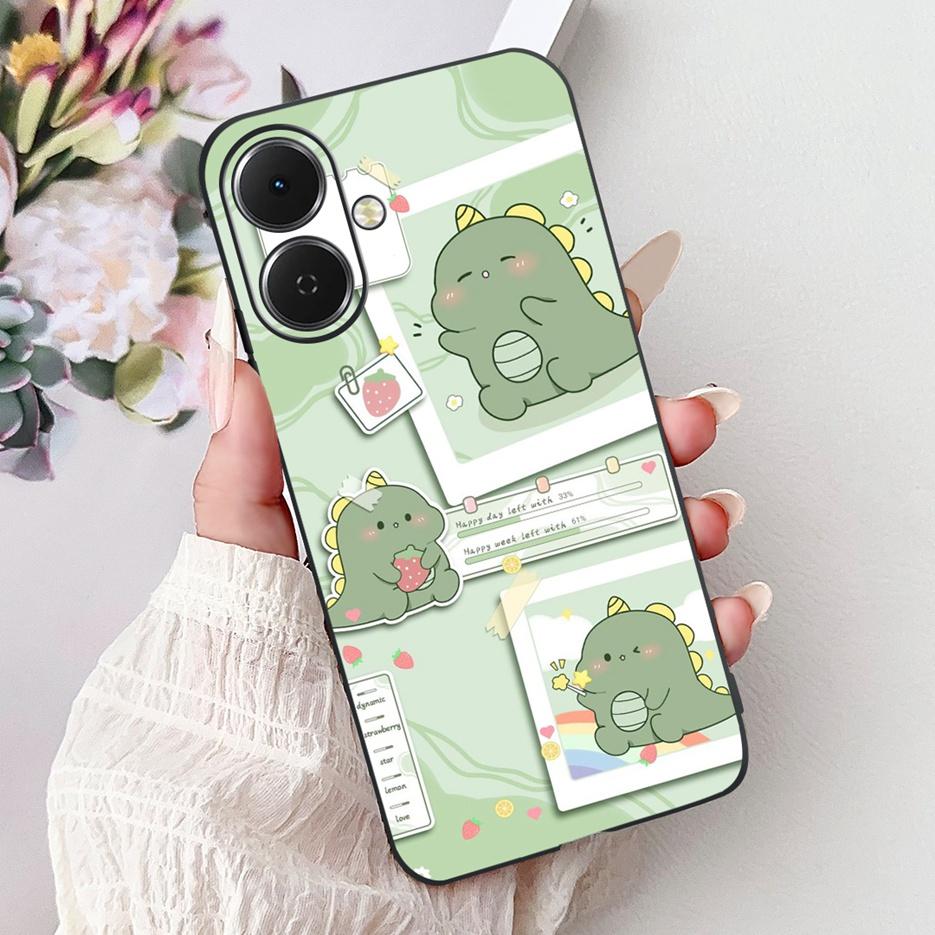 For Tecno Spark GO 2 Case LJ7 Popular Painted Cover 6.67'' Soft Silicone Phone Case For Tecno Spark Go2 SparkGo2 Back Cover Bags