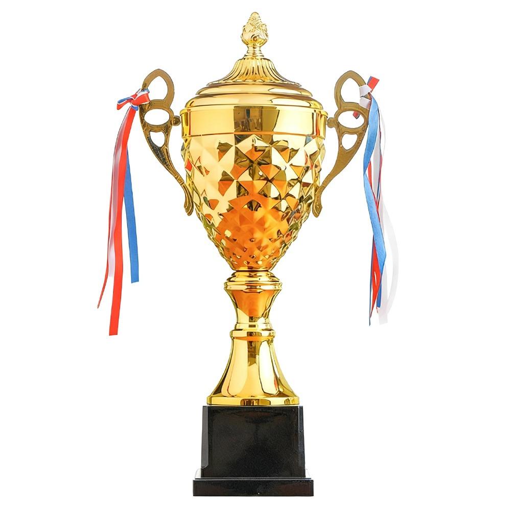 

Funny Design Custom Trophy Creative Award Gold Trophies Metal Trophy Football Competition 33cm золотий