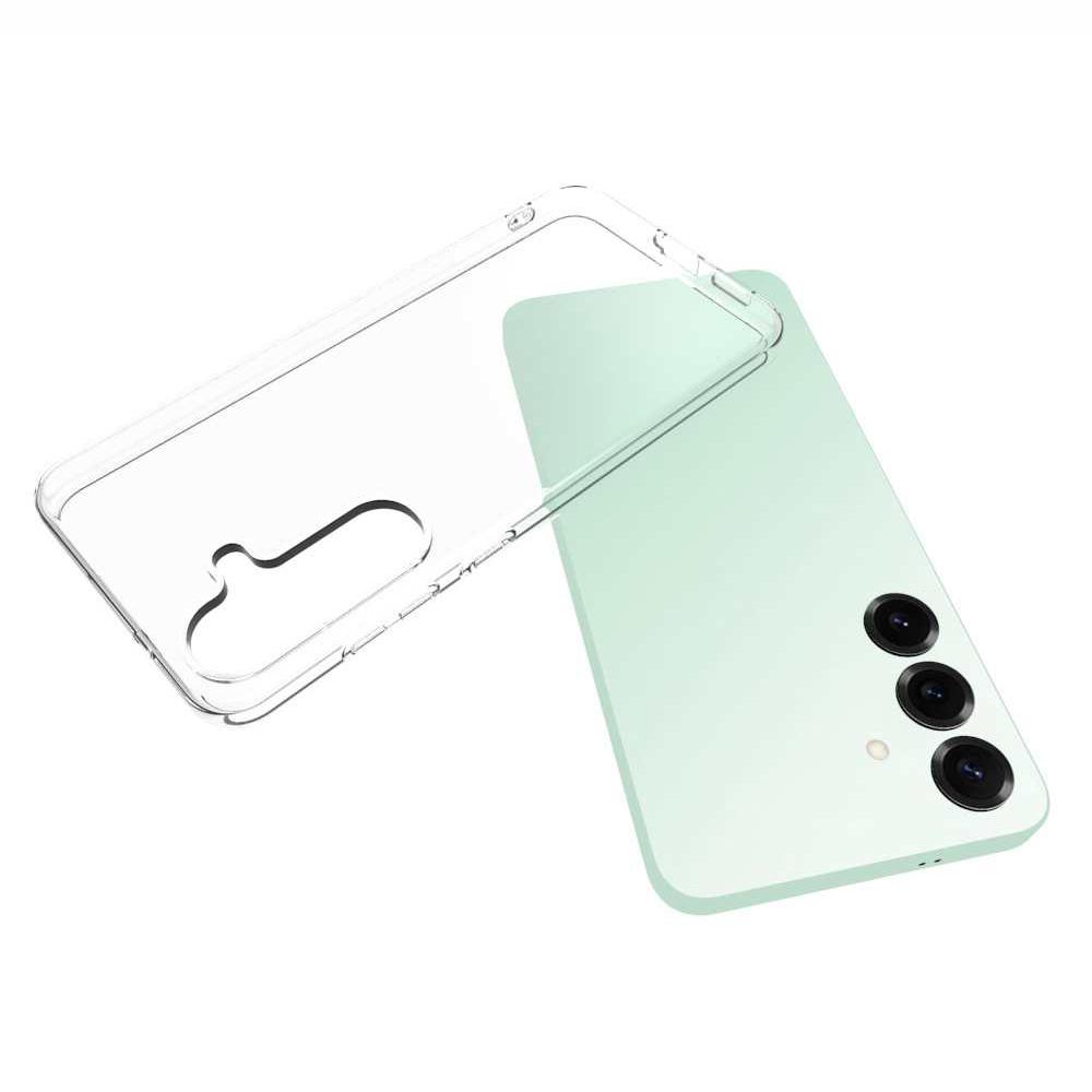 For Samsung Galaxy S25 FE Case Anti-Fingerprint Crystal Clear TPU Phone Cover