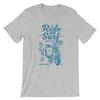 Ride And Surf T-Shirt. 100% Cotton Premium Tee NEW