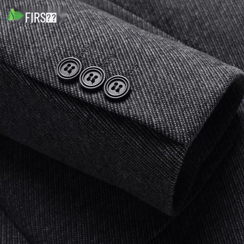 Shanshan Men's Wool Blend Business Casual Blazer