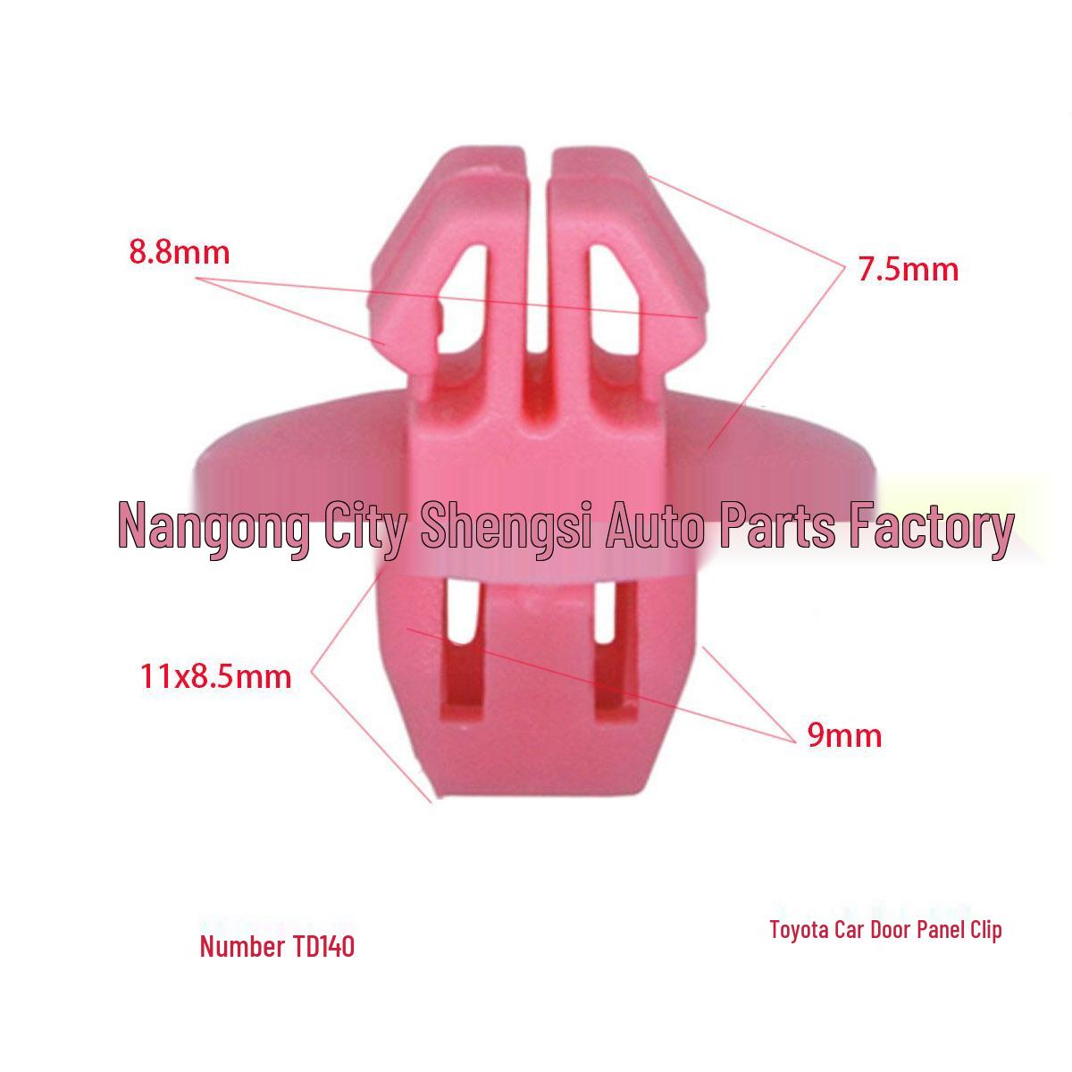 

Lexus ES300/RX300 Door Panel Trim Clip & Buckle Set 10000 Units