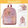 Sparkling Pink Children's Backpack With Detailed Decorations, 20l Capacity