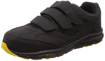 [GD Japan] Safety Shoes / Work Shoes, Lightweight Nylon Mesh, Steel Toe Cap, 3E Width, GD-815, Black, 26 Cm