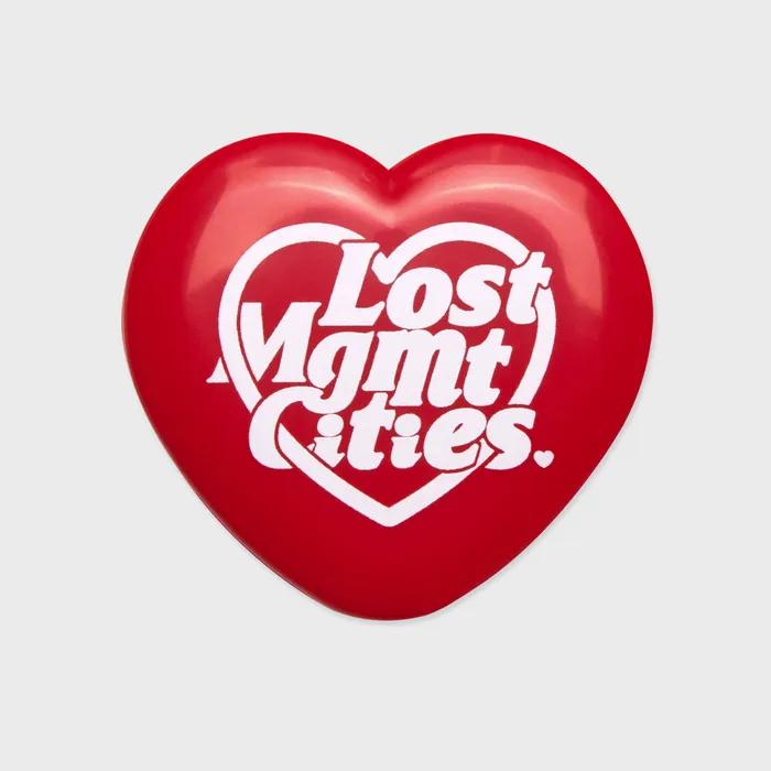 

ЗЕРКАЛО РУЧНОЕ С ТИПОГРАФИЕЙ СЕРДЦА красное