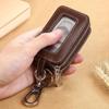 Mini Double-Layer Key Case Zipper Key Organizer Pouch Universal Car Key Case  Daily