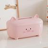 Decorative Cute Tissue Box Non-slip Paper Towel Holder Desktop Tissue Case  Living Room