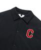 COVERNAT Rds College Collar Varsity Down Black