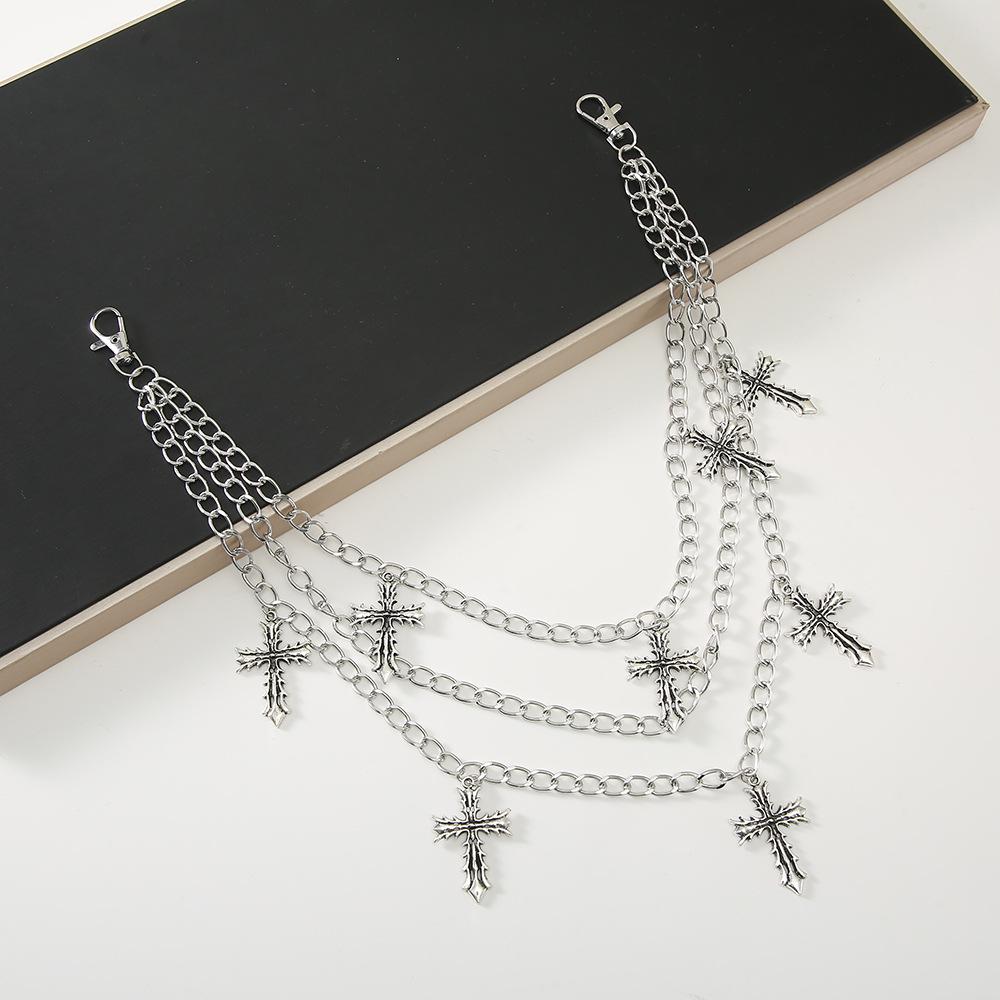 European & American Punk Style Multi-layer Metal Waist & Pants Chain
