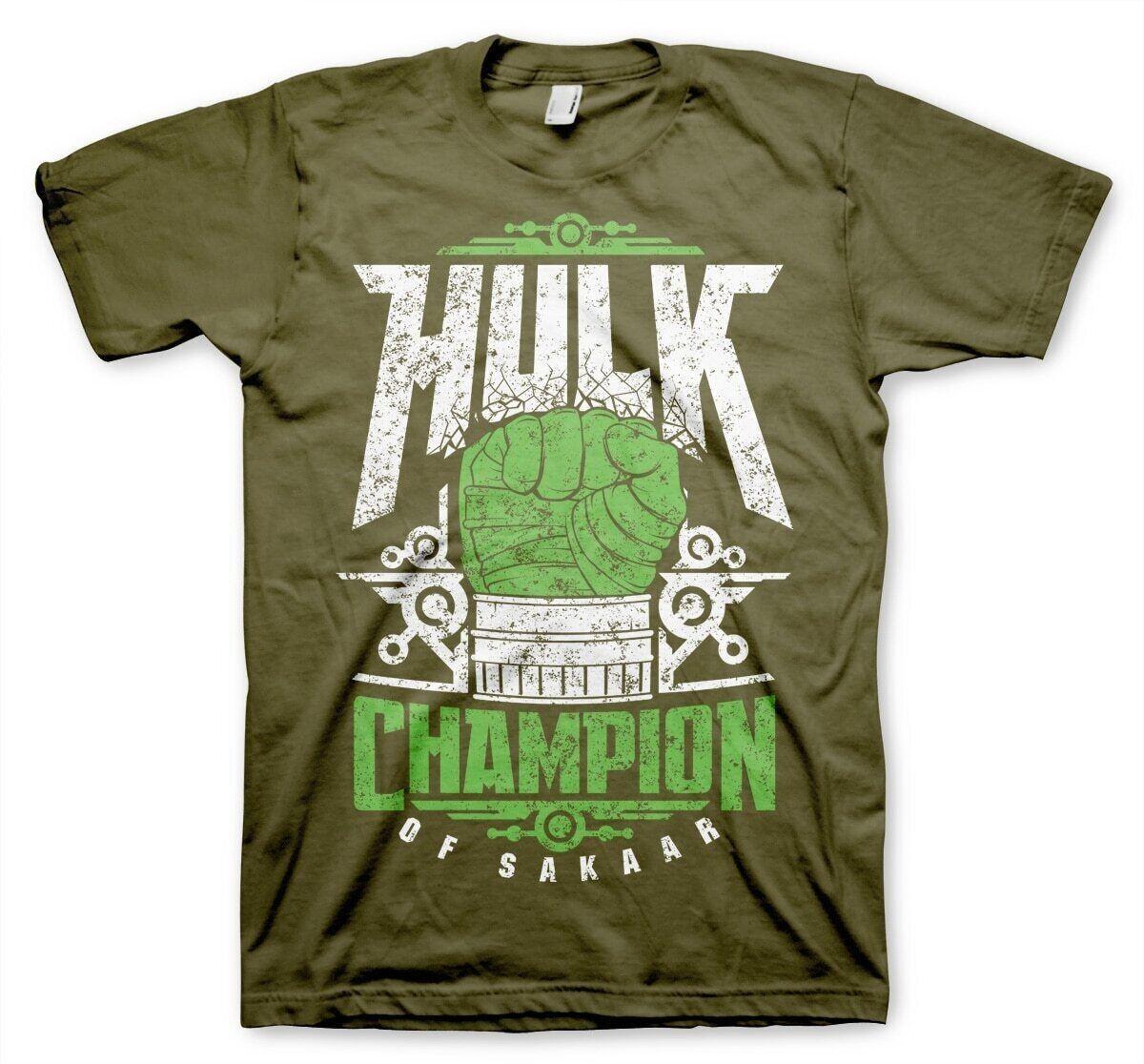 Saldi Licenza Ufficiale Thor: Ragnarok Hulk Champion Of Sakaar T-Shirt S